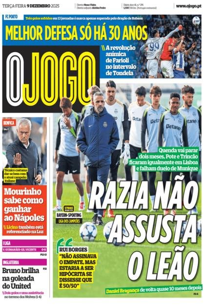 O Jogo – 9/12/2025