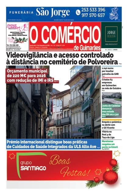 O Comércio de Guimarães – 10/12/2025