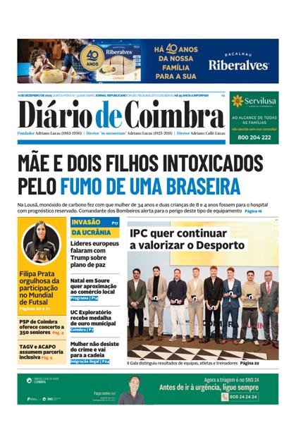Diário de Coimbra – 11/12/2025