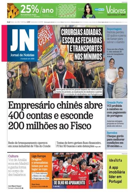 Jornal de Notícias – 11/12/2025