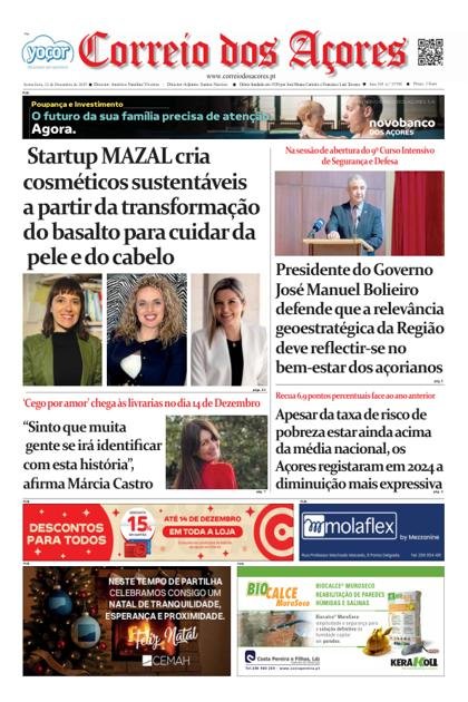Correio dos Açores – 12/12/2025