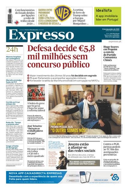 Expresso + Ideias + Economia + E – 12/12/2025