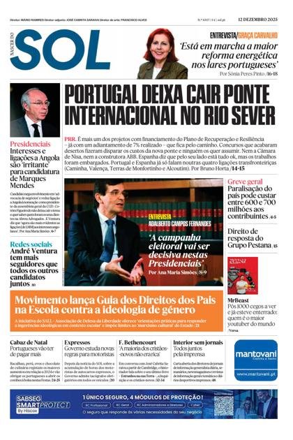 Nascer do Sol – 12/12/2025