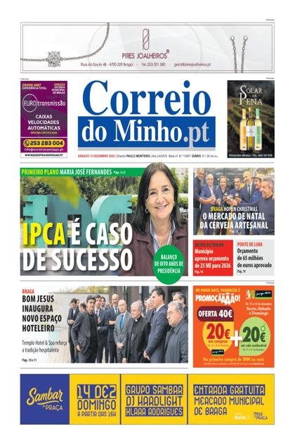 Correio do Minho – 13/12/2025