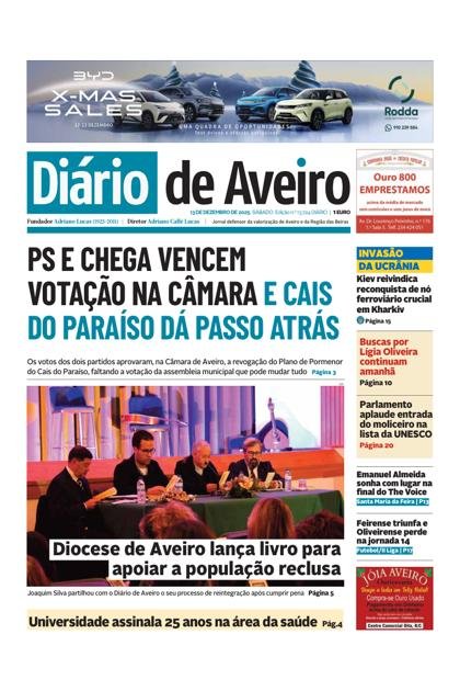 Diário de Aveiro – 13/12/2025