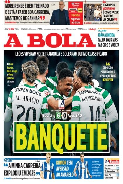 A Bola – 14/12/2025