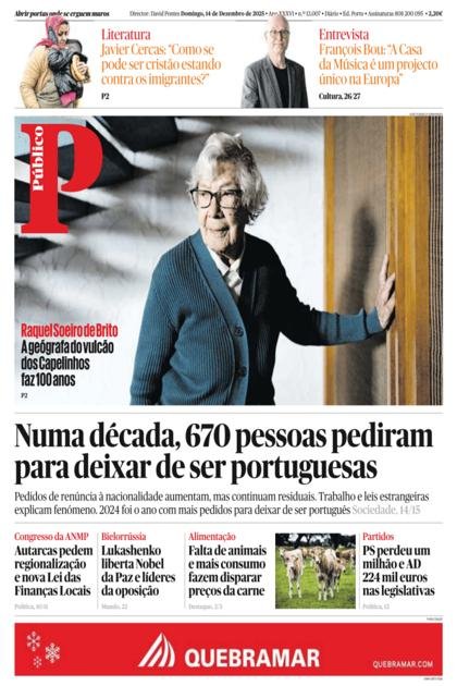 Público OPO – 14/12/2025