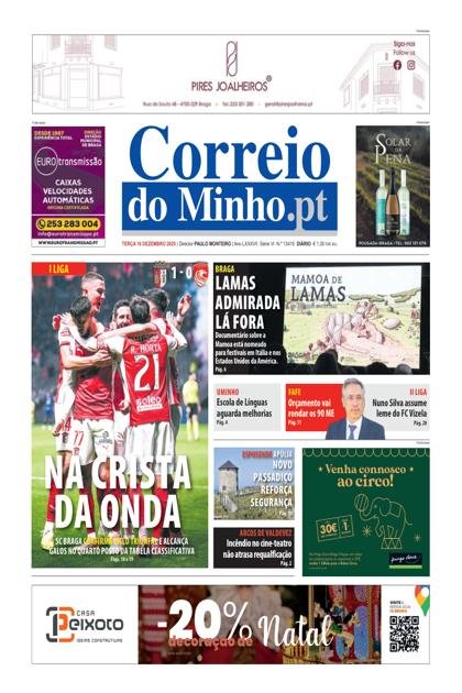 Correio do Minho – 16/12/2025