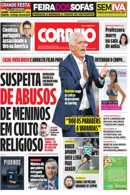 Correio da Manhã – 17/12/2025