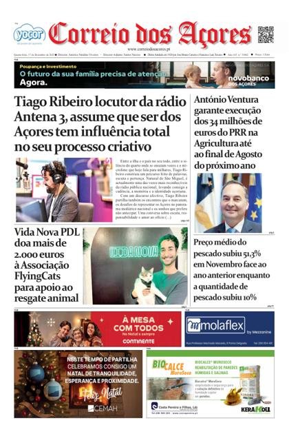 Correio dos Açores – 17/12/2025