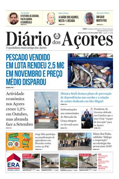 Diário dos Açores – 17/12/2025