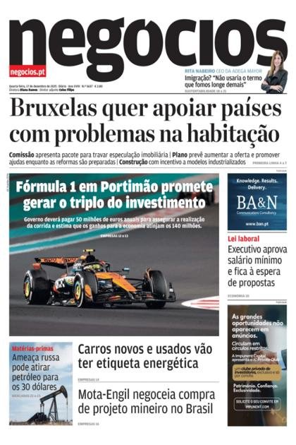 Negócios – 17/12/2025
