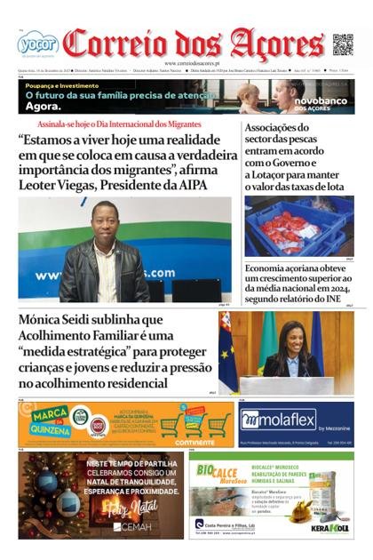 Correio dos Açores – 18/12/2025