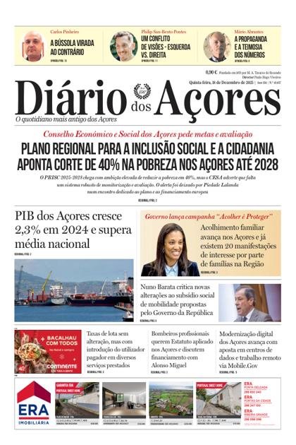 Diário dos Açores – 18/12/2025