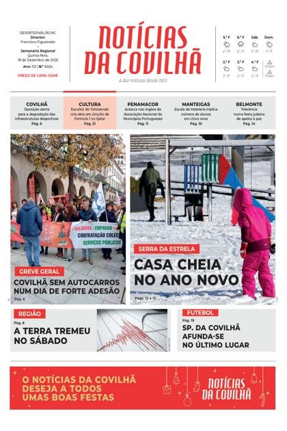 Notícias da Covilhã – 18/12/2025
