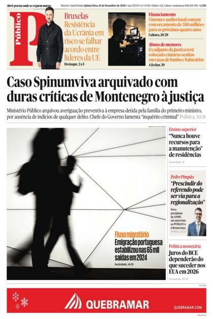Público LX – 18/12/2025