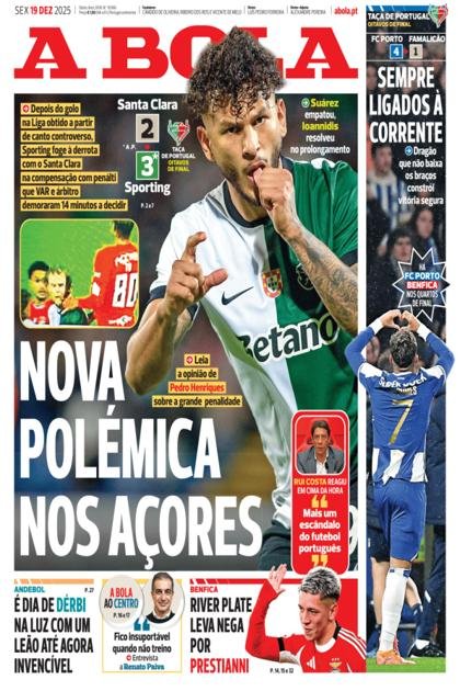 A Bola – 19/12/2025