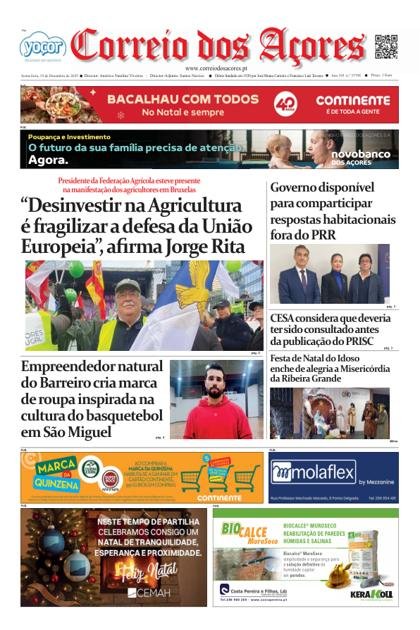 Correio dos Açores – 19/12/2025