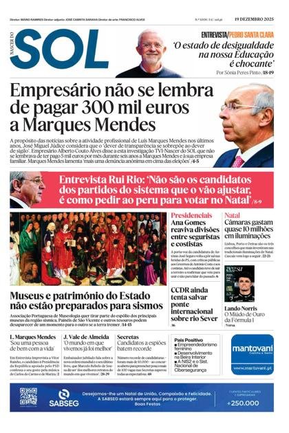 Nascer do Sol – 19/12/2025