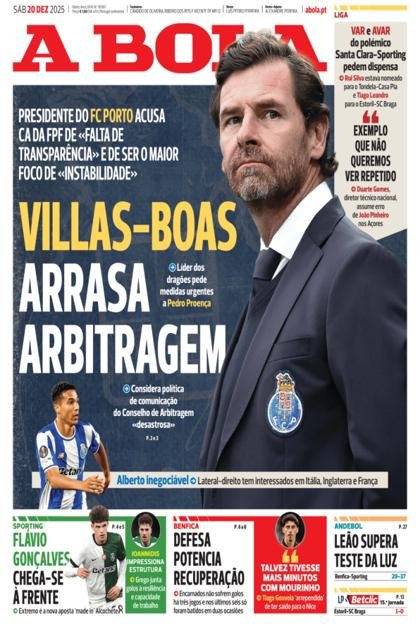 A Bola – 20/12/2025
