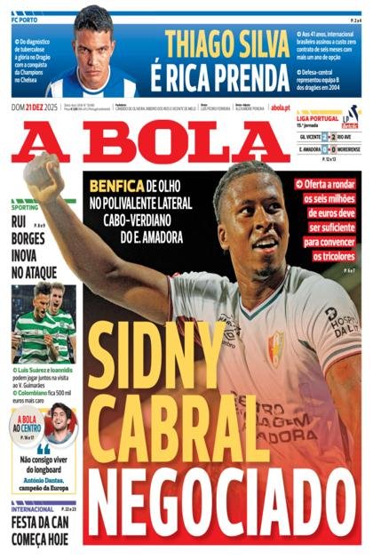 A Bola – 21/12/2025