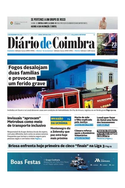 Diário de Coimbra – 21/12/2025