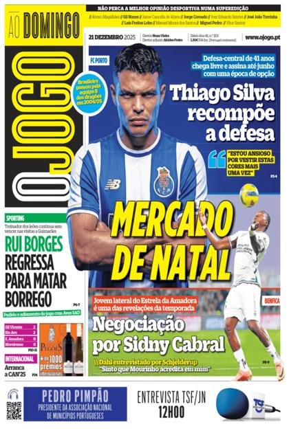 O Jogo – 21/12/2025