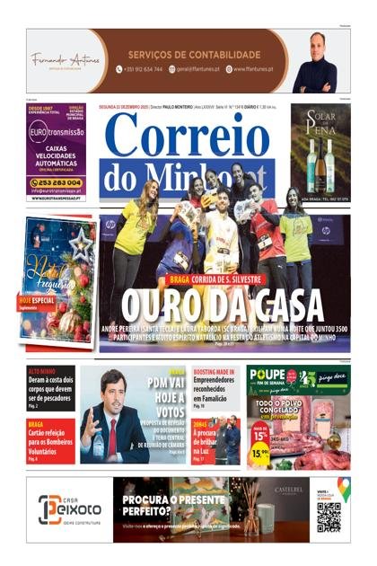 Correio do Minho – 22/12/2025