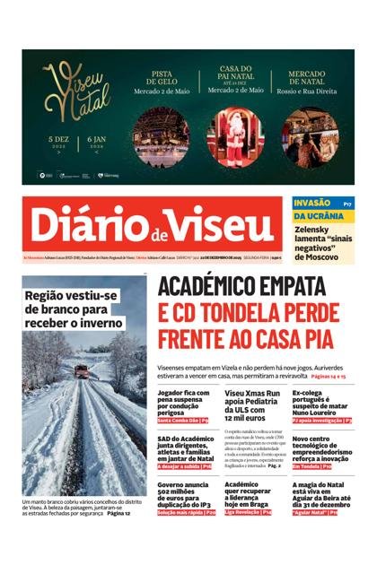 Diário de Viseu – 22/12/2025