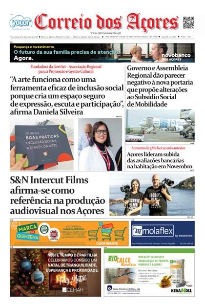 Correio dos Açores – 23/12/2025