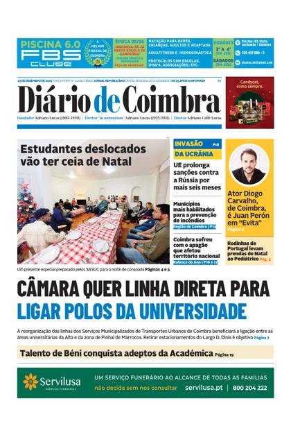 Diário de Coimbra – 23/12/2025