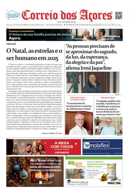 Correio dos Açores – 24/12/2025