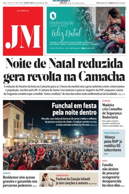 Jornal da Madeira – 24/12/2025