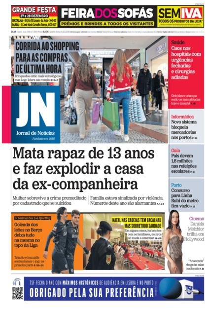 Jornal de Notícias – 24/12/2025