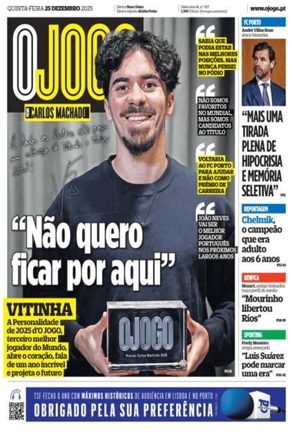 O Jogo – 25/12/2025