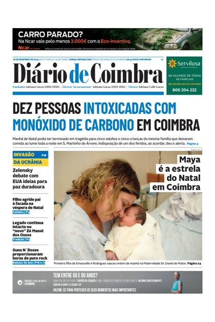 Diário de Coimbra – 26/12/2025