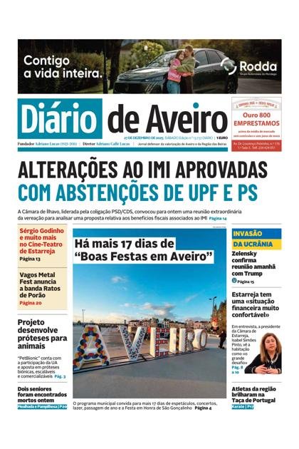 Diário de Aveiro – 27/12/2025
