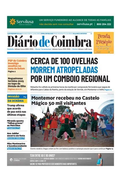 Diário de Coimbra – 29/12/2025