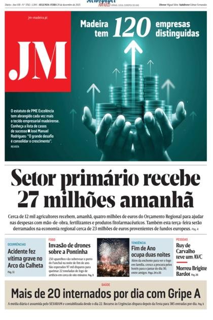 Jornal da Madeira – 29/12/2025