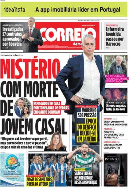 Correio da Manhã – 30/12/2025