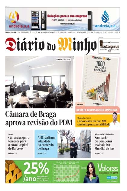 Diário do Minho – 30/12/2025