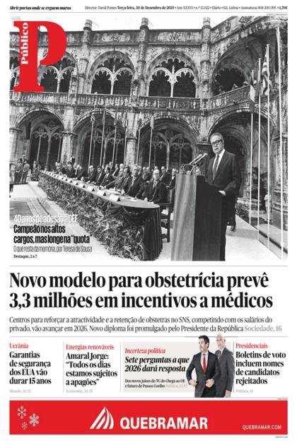 Público LX – 30/12/2025