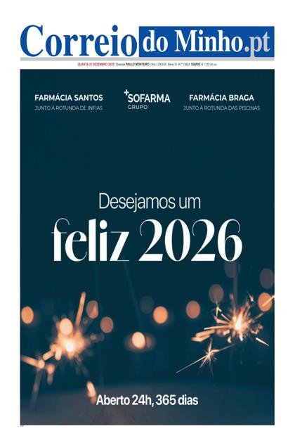 Correio do Minho – 31/12/2025