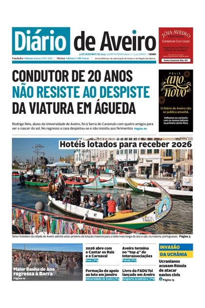 Diário de Aveiro – 31/12/2025