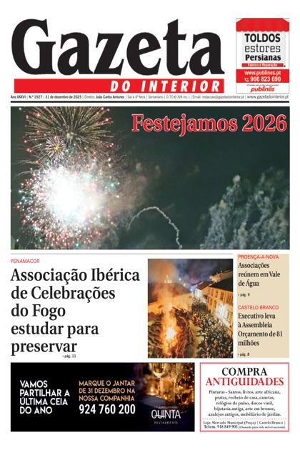 Gazeta do Interior – 31/12/2025