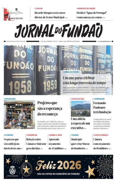Jornal do Fundão – 1/01/2026