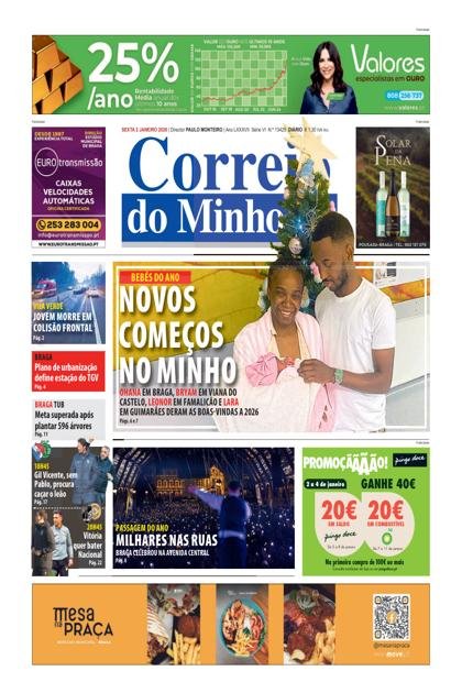 Correio do Minho – 2/01/2026