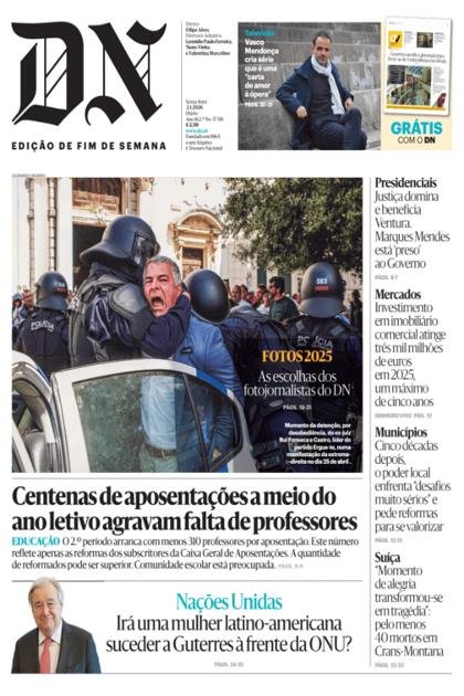 Diário de Notícias + Dinheiro Vivo – 2/01/2026