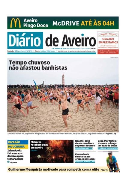 Diário de Aveiro – 2/01/2026