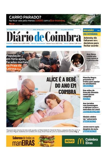 Diário de Coimbra – 2/01/2026